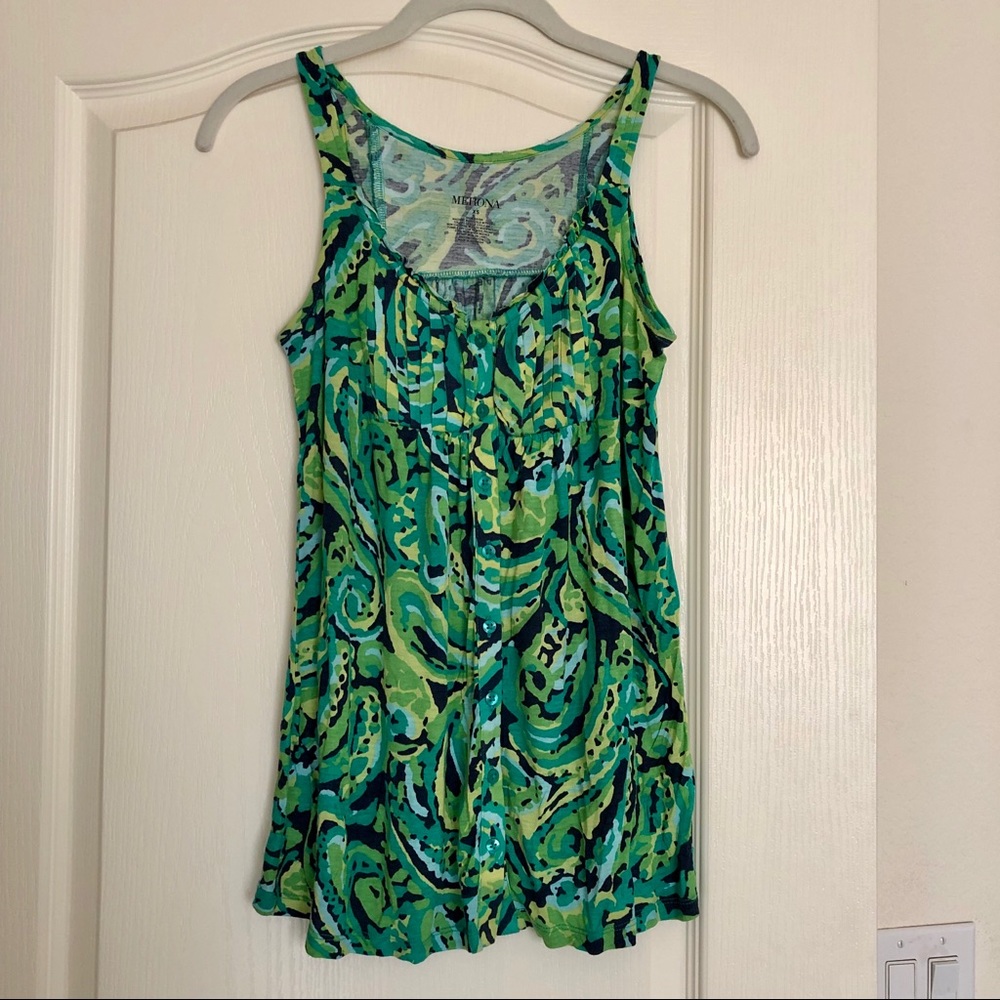 ❤️ Paisley print tank top